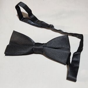 Mens Black Madison Bow Tie